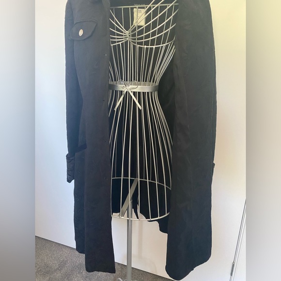 Versace 100% linen/wool blend coat - Picture 12 of 15